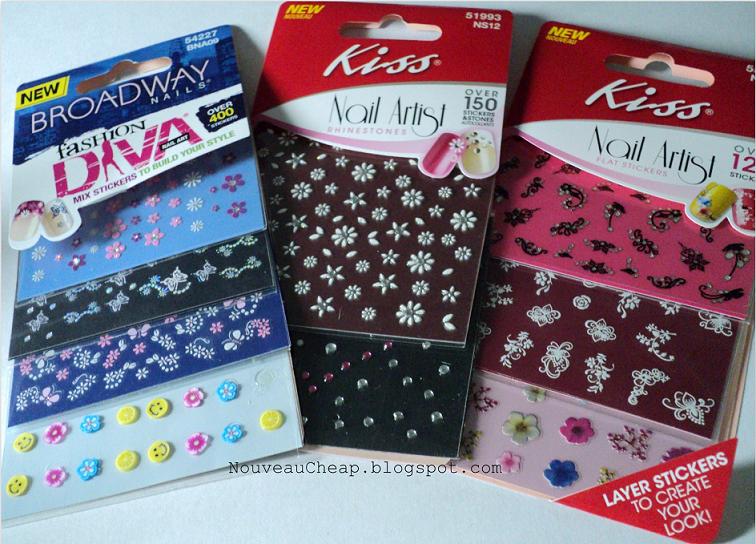 Review: new nail art stickers from Kiss and Broadway Nails